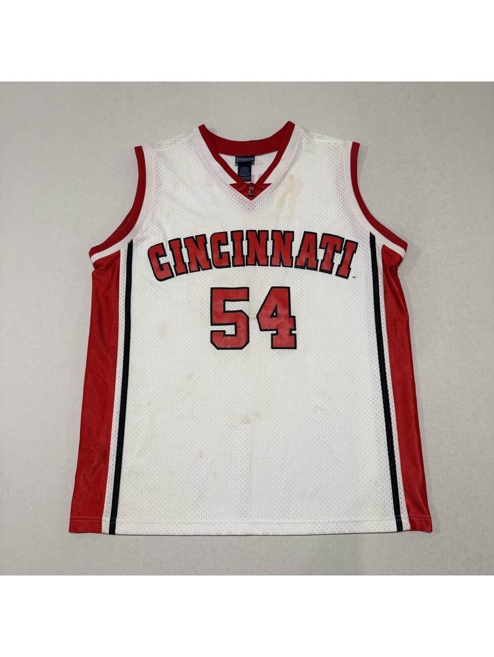 Vintage Cincinnati Bearcats Basketball Jersey Size Large Champs Sports Men’s